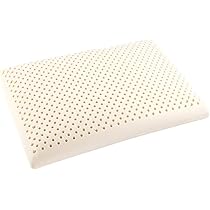Cuscino In Lattice Naturale - Cervicale Ergonomico A Forma Di Pane, 60x40x14 Cm