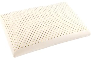 LPHFDCS Latexkudde naturlig latex bröd kudde gummi cervikal kudde vuxen kudde källa latex kudde kuddar för sovrum kudde minneskum (60 x 40 x 14 cm, kostym 1)