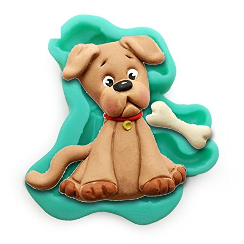 fondant dog topper
