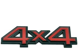 HIGGER Auto-Aufkleber-Emblem-Ausweis des Metall-4X4 Allradantriebs für Auto