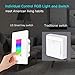 Produktbild SHUAISHUAI Smart Light Switch WiFi-Schalter Kompatibel Mit Alexa Und Google Assistant, LED-Nachtlicht, APP-Steuerung Von Überall Überlastschutz Kein Hub Erforderlich,White