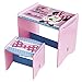 Disney Minnie Mouse Kids' Desk and Stool by HelloHome