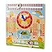 Produktbild MagiDeal Lernen Kalender Uhr Kinder Lernspiel Lesen Holz Zeit Tage Monate Jahreszeiten