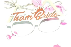 Happium 10pk Hen Party Glasses Team Bride Glasses Hen Party Accessories Hen Do Glasses Bridal Shower Bachelorette Party Accessories Hen Do Accessories Hen Party Props Favours Team Bride Accessories