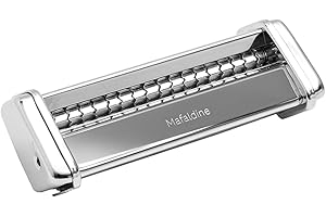 Marcato AC-150-MAF Accessorio Mafaldine per Macchina per la Pasta Atlas, Acciaio Cromato, Argento, Linea Basic.