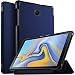 Produktbild luibor Samsung Galaxy Tab A 8.0 2018 T387 Fall - Ultra leicht Slim Smart Klappbarer Abdeckung Fall für Samsung Galaxy Tab A 8.0 2018 T387 Tablet blau blau