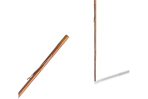 SEGORBINA DE BASTONES Bordone Camminare in montagna Escursionismo Taglia L 125cm Legno marrone scuro (533)