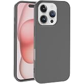 متوافق مع حافظة Zore Apple iPhone 16 Pro Max، غطاء إطلاق Zore LSR باللون الرمادي التيتانيوم