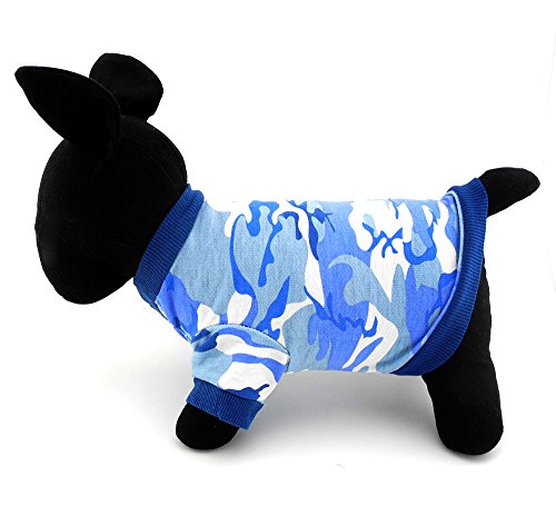 SMALLLEELUCKYSTORE-100-Cotton-Camo-Shirt-Camouflage-T-shirt-Tee-Pet-Clothes-for-Small-Dog-Cat-Blue