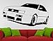 Produktbild Wandtattoo VW Corrado VR6 Größe M