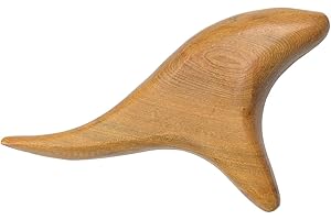 HDGSAFD Masażer drewniany 1 sztuka akcesoria do masażu masażer do stóp akcesoria do fizjoterapii automatyczny masażer łatwy do przenoszenia (kolor surowego drewna)