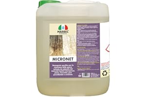 MARBEC Limpiador específico para la eliminación de suciedad de pisoteo de materiales de piedra microporosos, como piedra, travertino y gres porcelánico.