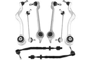 TEILEX GERMANY Kit brazo de suspensión delante compatible con 5 E39 520D 525D 525TDS compuesto por 8 autopartes