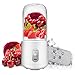 Produktbild Smoothie Maker Mixer, A-TION Mini Tragbarer Standmixer 380ml mit USB Wiederaufladbarem Entsafter Blender Mixer für Shakes und Smoothies, Sechs Klingen in 3D, Eisfach, Abnehmbarer Becher