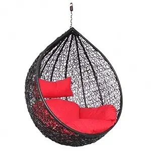 Dreamline Hanging Balcony Single Seater Swing with Cushion