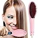 Produktbild Bakaji Bürste Haarglätter, Gleichrichter Caterinas mit Struktur aus Keramik für die Pflege der Haare, mit antistatisch für Haar glatt und umfangreiche sowohl zu Hause Reise, mit Display LCD, Griff rutschfest, Farbe Pink.
