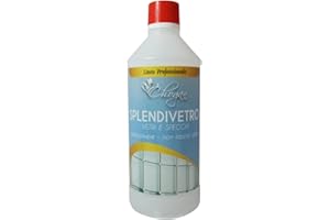 Chogan DT06 Lot de 2 grands verres nettoyant à action brillante pour vitres et miroirs 750 ml