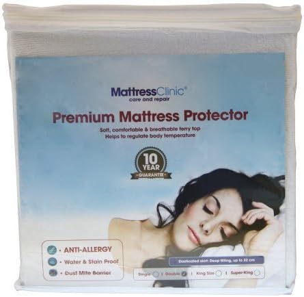 CLEARANCE 50% OFF Premium Mattress Protector - 100% Water &amp; Stain Proof (Single) - All Sizes Available