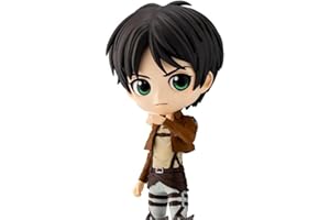 Banpresto Figura Q Posket Attack On Titan - Eren Yeager (Ver.A) 14cm Multicolor BP18527