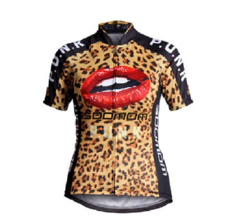 Lance Sobike Damen- Rad-Trikots Set Kurze Ärmel- Leopard Frauen - 2