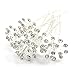 Bride Boutique Bridal Wedding Silver Crystal Diamante Star Flower Large Hair Pins Clips Grips