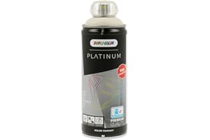 DUPLI-COLOR PLATINUM RAL 9001 cremeweiß seidenmatt 400 ml Spraylack, schnelltrocknend, exzellente Deckkraft, hohe Ergiebigkeit, UV-beständig, lichtecht und langlebig