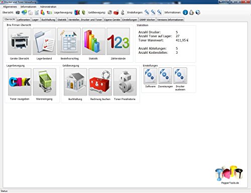 Preisvergleich Produktbild Printer Admin - die Drucker Verwaltung