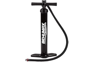 Inflador Paddle Surf Manual de Doble Accion - BEHUMAX | Hinchador Paddle Surf, Inflador Manual, Bomba Paddle Surf Manometro Inflador Tabla Padel Surf, Hinchador Manual Air Pump