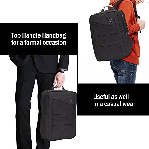 Veevan Herren wasserdicht Laptoprucksack 17 Zoll - 3