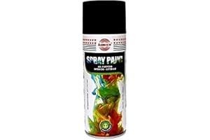 Asmaco Spray Paint, Matt Black