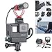 Produktbild jieGREAT  ective Räumungsverkauf  , Ulanzi Vlog-Gehäuse-Hülle für GoPro 7/6/5 Vlogging-Schutzrahmen 6 in1