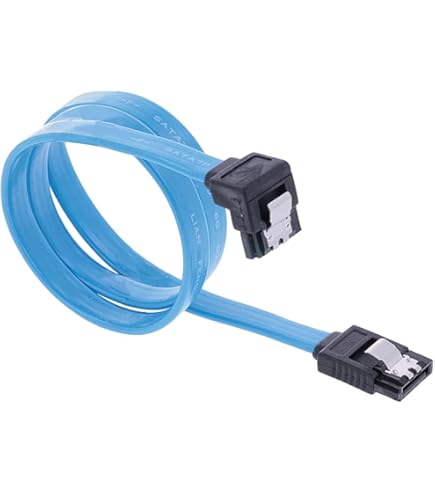 REY Câble SATA III SATA 3 Data Cable HDD Connection SSD Elbow