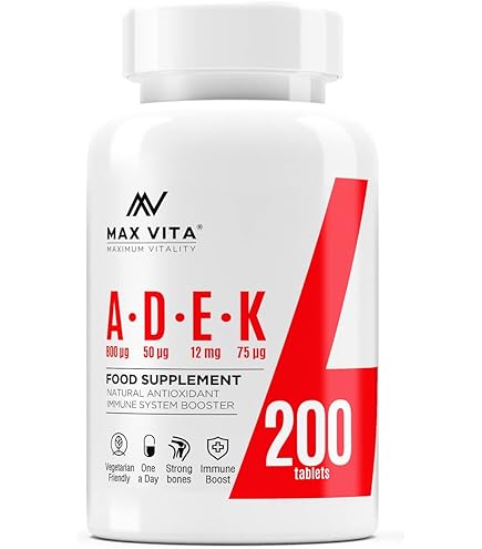Vita4Life!® ADEK Fat Soluble Vitamins A D E K - High Absorption - View #3