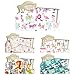 Ready Steady Bed Children's Cot Size Construction Print Duvet Cover & Bumper Set. Size: 100cm x 120cm
