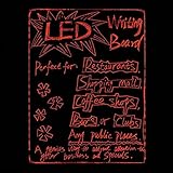 Inklusive 8 fluoreszierenden Neon-Markern, Microfasertuch zum reinigen und Kette zum aufh?ngen