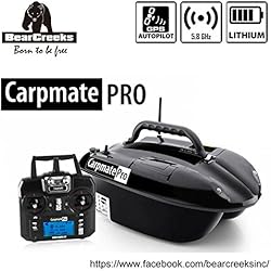 Bear Creeks navic V4 carpmate Forro Boot Bait Boat carpas Lancha Forro...
