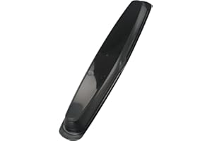 KHIRONHIVE 14.5 Inch Grill Drip Tray For George Foreman Grills Heat-Resistant Large Capacity Easy Clean Black Grease Catcher Outdoor BBQ Accessory(1pc)