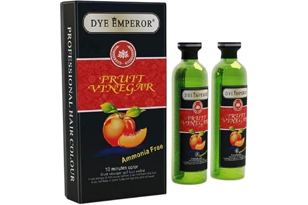 Dye Emperor Hair Color Fruit Vinegar Hair Dye Color For Both Men Women Ammonia Free Color Gel Hair Black Gel 200 Ml Original Natural Beaute Black Hair Color Dye