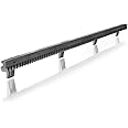 Somfy 2401294 - Low rack meter for sliding gates, Compatible with Freevia, Slidymoove and LS motors, Black, 1 x 1 m