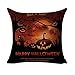 Produktbild Aoligei Halloween Bettwäsche Kissen Kissen 45 * 45 cm (mit Kissen)