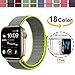 Produktbild Chok Idea Strap für Apple Watch Armband 42mm,Mit Klarer TPU Case,Nylon Sport Loop Ersatzband für iWatch Apple Watch Serie 3 2 1,Nike+,Hermès,Flash