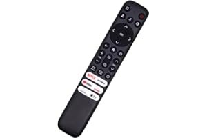 SIUMAL Nouvelle Telecommande pour TCL Smart TV 4K UHD QLED TV - Aucun réglage requis