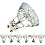 Natural cómodas brillantes Lámpara direccional LED. 4000K Luz Blanca Neutra 450 lúmenes. Estable, sin parpadeo, No regulable, sin ruido, sin olor, sin plomo y mercurio. Eso hace que su hogar sea más brillante, más confort y más saludable.