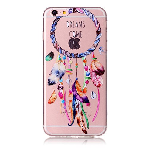 iPhone 6S Plus Hülle,iPhone 6 Plus Hülle TPU Case Schutzhülle Silikon Case,3D Kreative Ultra Slim Soft Licht Klar Transparent Silikon Gel Gomma TPU Hülle Case für iPhone 6S Plus/ 6 Plus with 5,5 Zoll,Cool 3D Romantik Flower Animal Cartoon TPU Silikon Schutz Handy Hülle Case Tasche Etui Bumper für Apple iPhone 6S/6 Plus 5.5