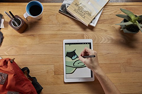 Adonit Mark kapazitiver Eingabestift in silber für Apple iPhone/iPad/Tablet [Aluminium | Weiche Gummispitze] – ADMS - 7