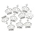 10 x 3D Alloy Rhinestones Crown Nail Art Tips Glitters Beads DIY Decorations