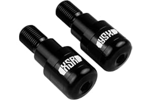 MZ-STORE 2Pcs Motocicleta Extremos del Manillar Mangos de Barra de Agarre Tapas para XSR700 XSR 700 XSR900 XSR 900-Negro