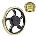 Produktbild P.LOTOR Fidget Spinner, Hand Spinner EDC Spielzeug with Super Lange Spinning Bearing Gold Round Edge Gut Für Stress Relief und Tiefe Gedanken