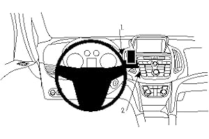 Brodit ProClip Support de fixation pour 12 Noir