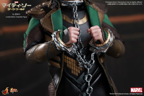 Hot Toys 1:6 Scale Loki/Thor The Dark World Figure